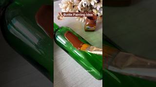 Bottle Painting Idea 🎨✨ diy bottleart homedecor shorts youtubeshorts [upl. by Liba916]