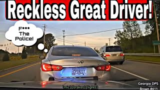 Police Chase Infiniti Q50 Going Crazy In High Speed Chase Woman Driver [upl. by Barkley299]