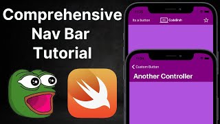 How to Nav Bar Programmatically Swift 2023 UIKit Xcode [upl. by Kern]