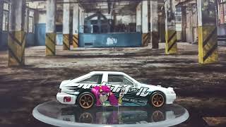 Hot Wheels Toyota AE86 Sprinter Trueno Mountain Drifters [upl. by Eizle903]