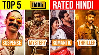 Top 5 Highest Rated South Indian Hindi Dubbed Movies on IMDb 2024  Part 21 [upl. by Yttocs]