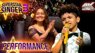 Superstar Singer S3 Chand chupa badal mein पे Avirbhav की अदाकारी देख कर Neha हुई फ़िदा performance [upl. by Nivel]