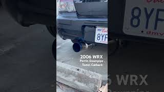 2006 WRX Tomei Exhaust Sound [upl. by Stoddard524]