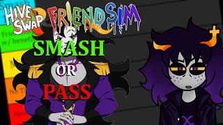 SMASH OR PASS Hiveswap Friendsim Edition [upl. by Ocsicnarf]