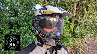 M2R Hybrid helmet review  A fantastic entry level adventure helmet [upl. by Holey]