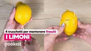 Come conservare i limoni più a lungo i consigli semplicissimi per averli sempre freschi [upl. by Valdes]