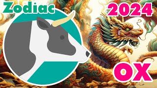 OX 2024 Zodiac Ox and Zodiac Cow Prediction  The Year of the Green Wood Dragon 【Master Tsai】 [upl. by Cannice]