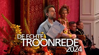 De enige echte Troonrede 2024 [upl. by Ettelrahc701]