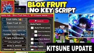 Script Blox Fruit Mobile No Key FRUIT RAIN amp AUTO FARM  RAID  MATSUNE HUB  Fluxus amp Delta Script [upl. by Greenman]