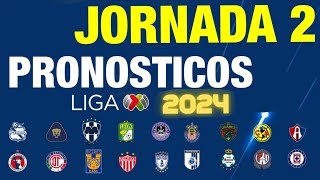 ⚽ El MEJOR PRONÓSTICO de la JORNADA 2 de la LIGA MX Clausura 2024  Predicción fechas canales MX ⚽ [upl. by Iinden794]