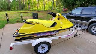 Cheap Seadoo 1996 XP 787 revival part 2 IT LIVES [upl. by Inal]