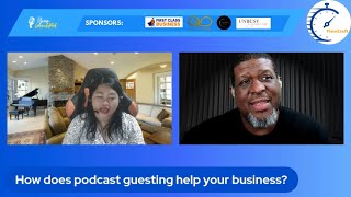 How does podcast guesting help your business Featuring Maurice D Chism on Your LaunchPod Show [upl. by Yolanthe]