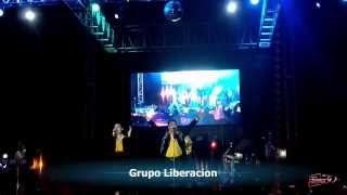 Grupo Liberación En Sombrerete 2014 Popurri De Cumbias Románticas HD [upl. by Nohsed507]