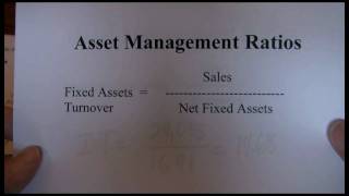 Financial Ratios Asset Management [upl. by Noivaz]