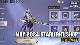 May 2024 Starlight Shop Update  Lesley Annual Starlight Skin and more  Mobile Legends [upl. by Aldous]