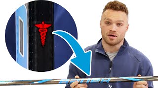 Max Domi breaks down his oneofakind custom hockey stick  World Diabetes Day [upl. by Covell485]