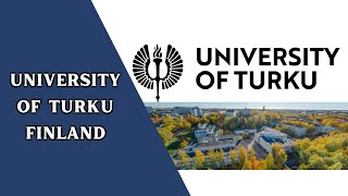 university of turku finland  study in finland [upl. by Nylatsirhc825]