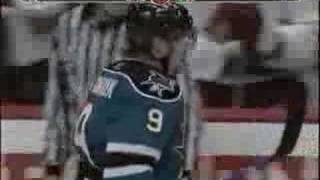 Gretzky is upset after Joe Thornton scores [upl. by Aniretake]