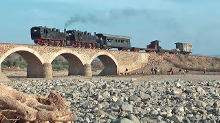 Eritrean Railway Train to Massawa [upl. by Nunnery391]