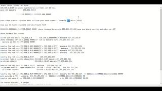 Subneteo de redes Redes y Protocolos 27 y 30 [upl. by Aiasi]