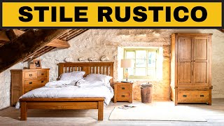 Come arredare casa in stile rustico Guida Completa [upl. by Ahsikar]