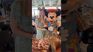 Topolino’s Terrace at Disney’s Riviera Resort  AMAZING Character Dining for Breakfast Vlog up now [upl. by Aicekal]