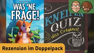 Was ne Frage amp Kneipen Quiz  Review im Doppelpack [upl. by Yneffit]