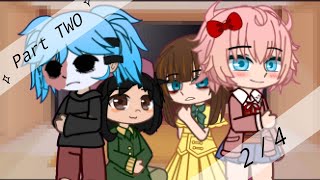 ❗️Video Game Characters React❗️ PART 24 \\Sally Face React  Little Misfortune Ddlc FranBow [upl. by Pip]