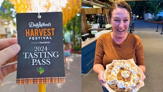 Is The Dollywood Tasting Pass Worth It 2024 Harvest Festival Food Guide [upl. by Prue]