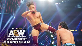 Bryan Danielson vs Kenny Omega A Dream Match for the Ages  AEW Dynamite Grand Slam 92221 [upl. by Emrich]