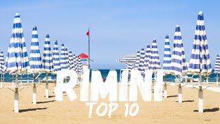 Top 10 Things To Do in Rimini Italy [upl. by Akimas]