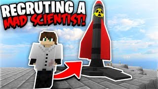 Recruiting A Mad Scientist  Minecraft WAR 75 [upl. by Demaria]