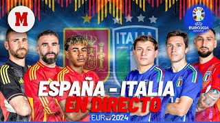 ESPAÑA  ITALIA EN DIRECTO EURO 2024 I Previa última hora y Post en vivo [upl. by Fabiola531]