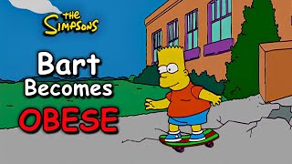 What Happens When Bart Becomes FAT  The Simpsons Recap [upl. by Leelaj248]