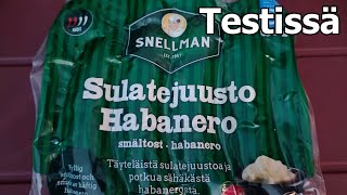 Makkaratesti 372  Snellman  Sulatejuusto Habanero [upl. by Surtemed]