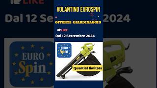 volantino Eurospin 12 settembre 2024 ✅ Offerte giardinaggio 🔥 short eurospin md [upl. by Sharai570]