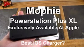 Mophie Powerstation Pllus XL Premium Lightning Based Power Bank With Wireless Recharge [upl. by Zebe380]