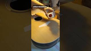 Oil finish  Lignum Lotus acousticguitar chitarrelodato lodatoguitars fingerstyle [upl. by Ultan448]