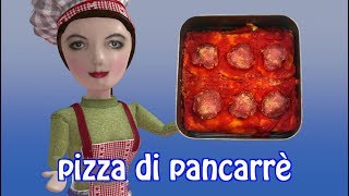 Pizza di pancarrè  ricetta recipe 5 [upl. by Gwenore38]