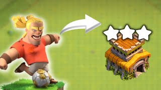 3 star Barbarian kicker attack strategy for th8 clash of clans [upl. by Ssac]