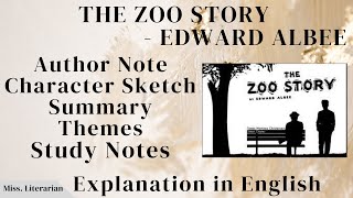 The Zoo Story by Edward Albee Summary Themes and Analysis  thezoostorybyedwardalbee edwardalbee [upl. by Brande]