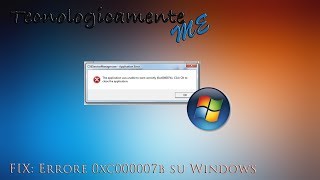 FIX Errore 0xc000007b su Windows 7 81 10 [upl. by Amato]