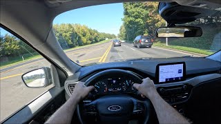 2022 Ford Escape S  POV Test Drive  060 [upl. by Bobby]