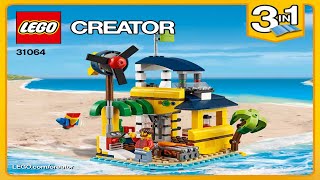 LEGO instructions  Creator  31064  Seaplane Adventures Book 2 [upl. by Ailemor358]