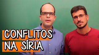 Conflitos na Síria  Aula ao Vivo de Atualidades  Descomplica [upl. by Kcirdahs203]