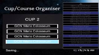 Mario Kart Wii  CTGP CupCourse Organiser [upl. by Tseng]