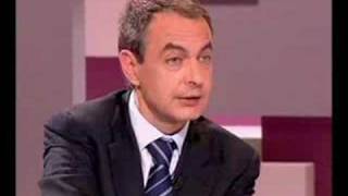 ZAPATERO POR FIN HABLA DE CRISIS [upl. by Eleaffar]