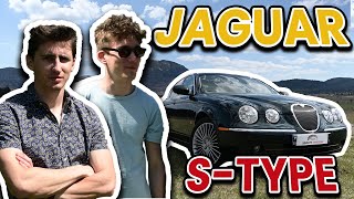 JAGUAR STYPE V6 210CH ESSAI  Le LUXE POUR 8000€  Bougnat Studios [upl. by Jermayne]