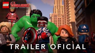 LEGO Marvel Vingadores Código Vermelho  Trailer Oficial Dublado  Disney [upl. by Nyletac]