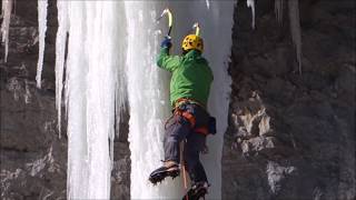 Bold Ice Climb Solo Techniques by Stas Beskin [upl. by Eentihw]